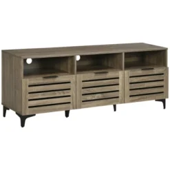 HOMCOM TV Cabinet Stand For TVs Up To 65", Entertainment Center With Drawer, Doors, And Storage Shelves For Living Room, Bedroom -Homcom GUEST b9162372 5578 4790 a09c 8126d3ead17b