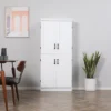 HOMCOM 70" 4-Door Kitchen Pantry, Freestanding Storage Cabinet, 6-tier Cupboard With Adjustable Shelves For Living Room 2 HOMCOM 70" 4-Door Kitchen Pantry, Freestanding Storage Cabinet, 6-tier Cupboard With Adjustable Shelves For Living Room -Homcom GUEST bc62b2da d9c1 4ca0 a671 2076f4c96d6d