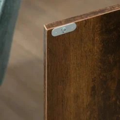 HOMCOM Industrial Sideboard Buffet Cabinet, Kitchen Storage Cabinet With Adjustable Shelves For Living Room, Bedroom, Hallway, Rustic Brown -Homcom GUEST c056e33e 0ce5 4ef8 9fd3 ed7fc2f02501