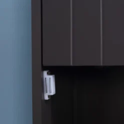 HOMCOM Bathroom Storage Cabinet, Free Standing Bath Storage Unit, Tall Linen Tower With 3-Tier Shelves And Drawer, Brown -Homcom GUEST c1628fe4 8c75 46de 864e 06098ad45d17