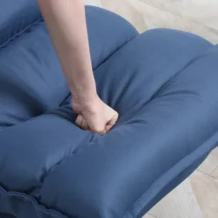 HOMCOM Swivel Floor Chair With Back Support, Microfiber Adjustable Video Gaming Chair For Reading, Lounging, Meditating, Blue 10 HOMCOM Swivel Floor Chair With Back Support, Microfiber Adjustable Video Gaming Chair For Reading, Lounging, Meditating, Blue -Homcom GUEST c1849f08 1d1d 4b44 9ad7 c0a8df0ccb3d