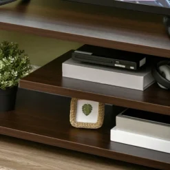 HOMCOM Modern TV Stand For TVs Up To 45", TV Cabinet With Storage Shelf And Drawer, Entertainment Center For Living Room Bedroom, Walnut 11 HOMCOM Modern TV Stand For TVs Up To 45", TV Cabinet With Storage Shelf And Drawer, Entertainment Center For Living Room Bedroom, Walnut -Homcom GUEST c6d0f8ad 1405 4827 9ae4 db18a28c2229