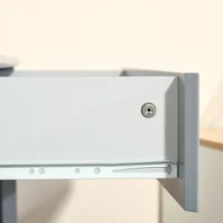 HOMCOM Corner Desk, Triangle Computer Desk With Drawer And Storage Shelves For Small Spaces, Home Office Workstation For Living Room, Or Bedroom, Gray 11 HOMCOM Corner Desk, Triangle Computer Desk With Drawer And Storage Shelves For Small Spaces, Home Office Workstation For Living Room, Or Bedroom, Gray -Homcom GUEST c89dc08f f140 49cd 97b7 a0b2f4e34906