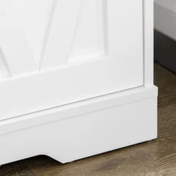 HOMCOM 70.75" Farmhouse Tall Kitchen Pantry Storage Cabinet, Freestanding Cabinets With Doors And Shelves, Kitchen Shelf Storage With 4 Tiers, White -Homcom GUEST ce3fc95f 2871 4385 a106 adc56291edd3