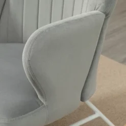 HOMCOM Accent Rocking Chairs, Upholstered Nursery Glider Rocker, Modern Armchair, Wingback Chair For Living Room And Bedroom, Gray 10 HOMCOM Accent Rocking Chairs, Upholstered Nursery Glider Rocker, Modern Armchair, Wingback Chair For Living Room And Bedroom, Gray -Homcom GUEST d5d7b66d de61 414b 9654 f3dfe042edc8