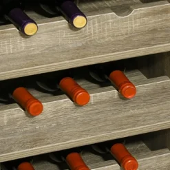 HOMCOM Modern Buffet Cabinet With Sliding Door, Wine Bar Cabinet With Storage, Kitchen/Dining Room Storage Cabinet With Shelves, Gray -Homcom GUEST d5f7adfd 3e7d 4bc8 b06c 2d8ca3227b6f