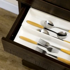 HOMCOM 72" Farmhouse Kitchen Pantry, 4-Door Rustic Storage Cabinet With Drawer And 3 Shelves, Walnut -Homcom GUEST d7dcbe8d 8128 4b1b b0eb 7f6b28008c4c