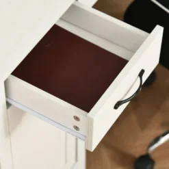 HOMCOM Computer Desk With Hutch, Home Office Workstation With Storage Shelves Drawers Cabinets -Homcom GUEST d83c7dbf 7e45 40f1 b41c e43bd3c8545d