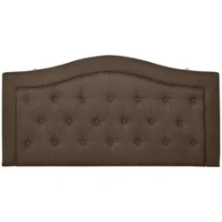 HOMCOM Upholstered Headboard, Button Tufted Bedhead Board, Home Bedroom Decoration For Full-Sized Beds, Brown 9 HOMCOM Upholstered Headboard, Button Tufted Bedhead Board, Home Bedroom Decoration For Full-Sized Beds, Brown -Homcom GUEST db24e9eb 0688 483d 8fc4 8a2af153a058