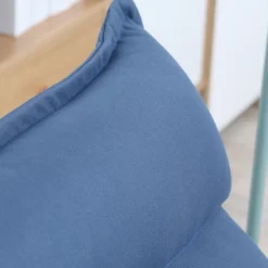 HOMCOM Swivel Floor Chair With Back Support, Microfiber Adjustable Video Gaming Chair For Reading, Lounging, Meditating, Blue 11 HOMCOM Swivel Floor Chair With Back Support, Microfiber Adjustable Video Gaming Chair For Reading, Lounging, Meditating, Blue -Homcom GUEST e456b4d6 89b2 4370 b199 43c131d659e1