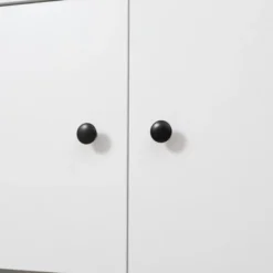 HOMCOM 71" Kitchen Buffet With Hutch, Pantry Storage Cabinet With Shelves, Open Microwave Countertop For Dining Room, Living Room, White -Homcom GUEST e53b17cc c665 4044 8590 92868801de3c