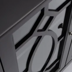 HOMCOM Sideboard Display Cabinet With Double Framed Glass Doors, 2 Adjustable Shelves, And Elevated Base 12 HOMCOM Sideboard Display Cabinet With Double Framed Glass Doors, 2 Adjustable Shelves, And Elevated Base -Homcom GUEST eb5e1205 996a 493e b265 6b2256f60a1d