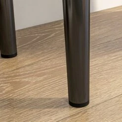 HOMCOM 39.25" End Of Bed Bench, Upholstered Entryway Bench With Steel Legs, Bedroom Bench, Gray -Homcom GUEST ebde680b 4972 4aa4 9eeb 222a8ff22e07