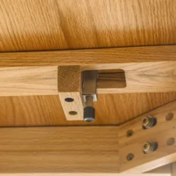 HOMCOM 31.5"/51" Resizing Space Saving Table With Easy To Clean Surface, Folding Dining Table, Small Kitchen Table, Wood Dining Table 4–6 People, Oak 11 HOMCOM 31.5"/51" Resizing Space Saving Table With Easy To Clean Surface, Folding Dining Table, Small Kitchen Table, Wood Dining Table 4–6 People, Oak -Homcom GUEST f1f24054 00a0 477a b8b3 a672c4c1c1ae