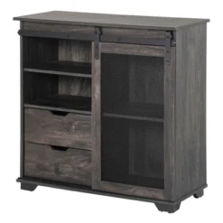HOMCOM Industrial Sideboard, Freestanding Coffee Bar Cabinet, Buffet Cabinet With 2 Drawers, 2 Shelves & Metal Mesh Door, Dark Brown/Black 9 HOMCOM Industrial Sideboard, Freestanding Coffee Bar Cabinet, Buffet Cabinet With 2 Drawers, 2 Shelves & Metal Mesh Door, Dark Brown/Black -Homcom GUEST f45a1a3b bd07 4b89 bdbb 9ef5cc99e9fe