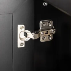 HOMCOM Triple-Cabinet Kitchen Island On Wheels That Remove, Kitchen Storage Cabinet With Drawers & Countertop, Rolling Utility Cart In Wood, Black 11 HOMCOM Triple-Cabinet Kitchen Island On Wheels That Remove, Kitchen Storage Cabinet With Drawers & Countertop, Rolling Utility Cart In Wood, Black -Homcom GUEST f79e5f83 cd16 4f21 9acf af6e619d30b9