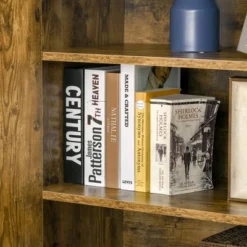 HOMCOM Industrial Style 4-Door Cabinet Pantry Cupboard With Storage Shelves For Bedroom And Living Room 12 HOMCOM Industrial Style 4-Door Cabinet Pantry Cupboard With Storage Shelves For Bedroom And Living Room -Homcom GUEST fcfdd59f 0a49 454d 907d 1529faaf4fae